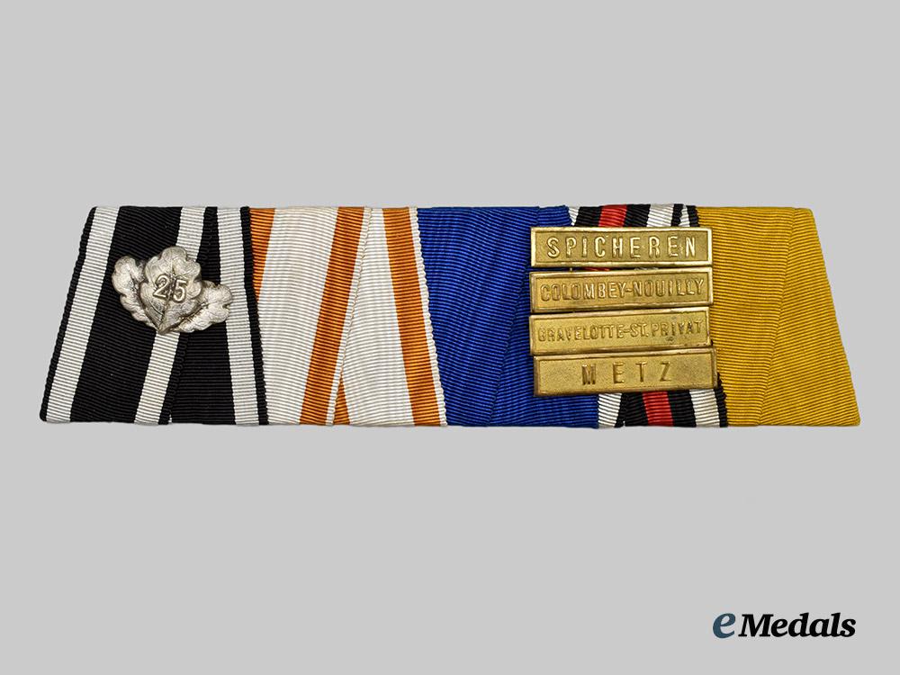 germany,_imperial._a_ribbon_bar_for_a_franco-_prussian_war_combatant___m_n_c6505