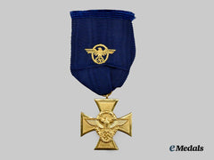 Germany, Ordnungspolizei. A Police Long Service Decoration, I Class for 25 Years