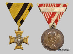 Austria, Imperial. A Long Service and Bravery Medal