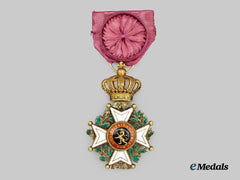 Belgium, Kingdom. An Order of Leopold in Gold, Officer, c.1900