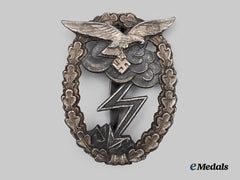 Germany, Luftwaffe. A Ground Assault Badge, by Arbeitsgemeinschaft Metall und Kunststoff