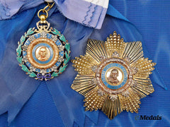 Cuba, Republic. An Order of Carlos Manuel De Cespedes, Grand Cross Set