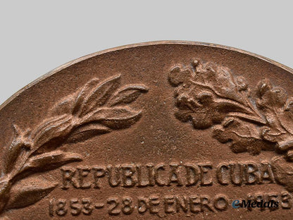 cuba,_republic._a100_year_anniversary_of_jose_marti_table_medal___m_n_c7041