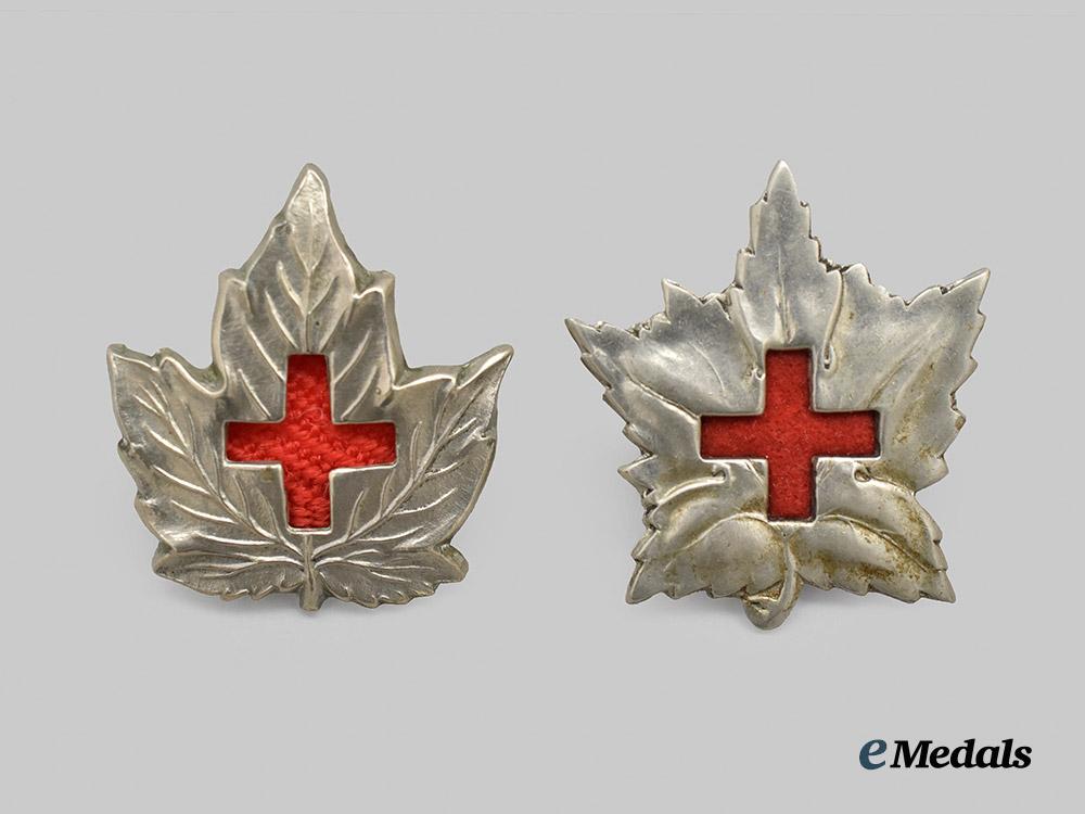 canada,_dominion._a_set_of_canadian_army_medical_corps_insignia,_c.1900___m_n_c7044