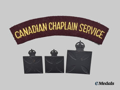 Canada, CEF. A Set of Canadian Chaplain General Service Badges, by Luke