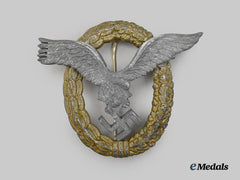 Germany, Luftwaffe. A Pilot and Observer Badge, by Friedrich Linden