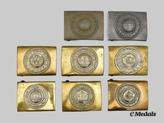 Germany, Imperial. A Mixed Lot of Heer Enlisted Ranks Belt Buckles