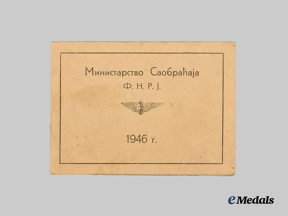 yugoslavia,_republic._a_rare_medal_for_the_construction_of_the_pancevac_bridge_over_the_danube,_with_award_certificate_to_ivan_vasilievich,_c.1946___m_n_c7205