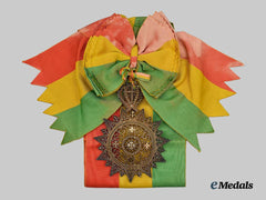 Ethiopia, Kingdom. An Order of the Star of Ethiopia, Grand Cross Badge