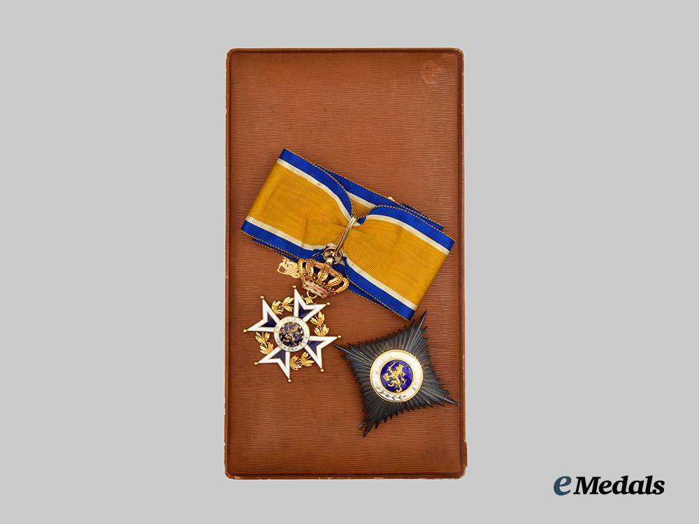 netherlands,_kingdom._an_order_of_orange-_nassau,_civil_division_grand_officer_in_gold,_by_m._j._goudsmit,_c.1935___m_n_c7302