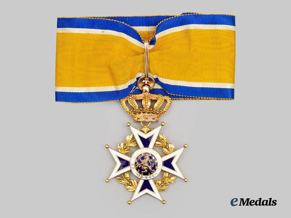 netherlands,_kingdom._an_order_of_orange-_nassau,_civil_division_grand_officer_in_gold,_by_m._j._goudsmit,_c.1935___m_n_c7305