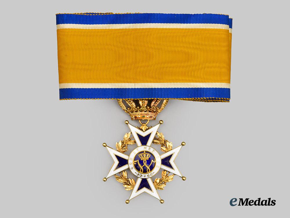 netherlands,_kingdom._an_order_of_orange-_nassau,_civil_division_grand_officer_in_gold,_by_m._j._goudsmit,_c.1935___m_n_c7306