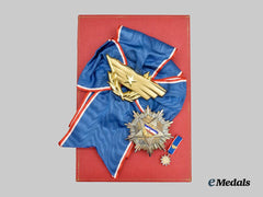 Yugoslavia, Republic. A Cased Order of the Yugoslav Flag, I. Class Grand Cross, c.1960