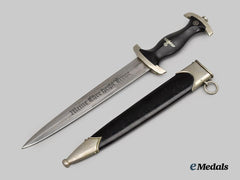 Germany, SS. A Model 1933 Service Dagger, by Gottlieb Hammesfahr