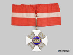 Italy, Kingdom. An Order of the Crown, Commander in Gold, c.1900