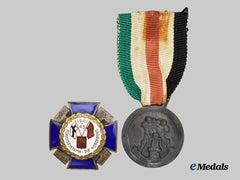 Finland, Republic; Italy, Kingdom. A Pair of Axis Service Awards