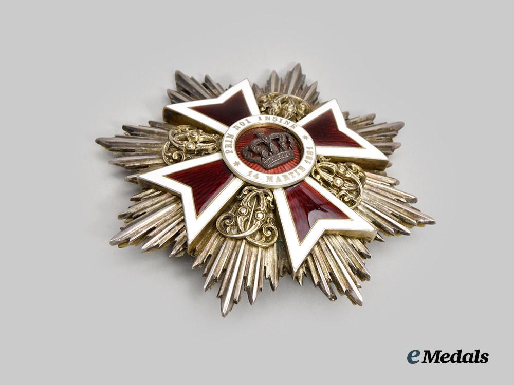 romania,_kingdom._an_early_order_of_the_crown_of_romania,_grand_cross_set,_type_i,_by_k._fischmeister,_c.1900___m_n_c7558