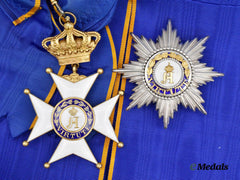 Luxembourg, Duchy. A Merit Order of Adolphe of Nassau, Grand Cross Set, Civil Division, c. 1948