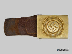 Germany, Ordnungspolizei. A Water Police EM/NCO’s Belt Buckle, by F.W. Assmann & Söhne