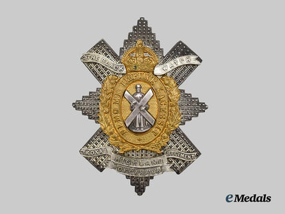 canada,_c_e_f._a_silver_black_watch(_royal_highland_regiment_of_canada)_officer's_glengarry_badge___m_n_c7648