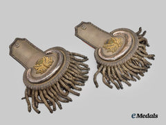 United Kingdom. A Fine Set of Scots Guards Epaulettes, by Marshall & Aitken, Edinburgh