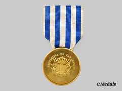 San Marino, Republic. A Medal for Loyalty to the Gendarmerie for 50 Years