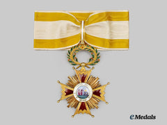 Spain, Kingdom. An Order of Isabella the Catholic, Commander in Gold, c.1900