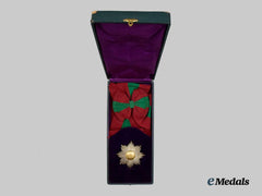 Afghanistan, Kingdom. A Cased Order of the Star, I. Class. Type I. c. 1923