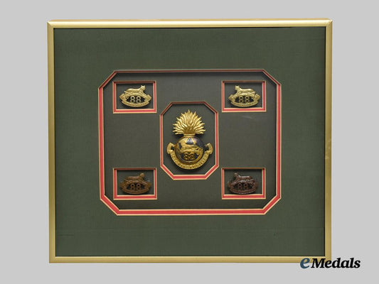 canada,_dominion._a_framed_set_of88th_regiment,_victoria_fusiliers_badges,_c.1900___m_n_c8000