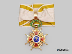 Spain, Kingdom. An Order of Isabella the Catholic in Gold, Commander, c.1920