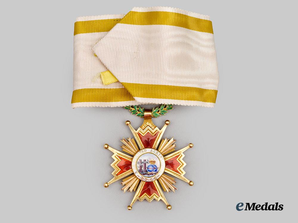 spain,_kingdom._an_order_of_isabella_the_catholic_in_gold,_commander,_c.1920___m_n_c8044