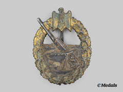 Germany, Kriegsmarine. A Coastal Artillery War Badge, by Sohni, Heubach & Co.