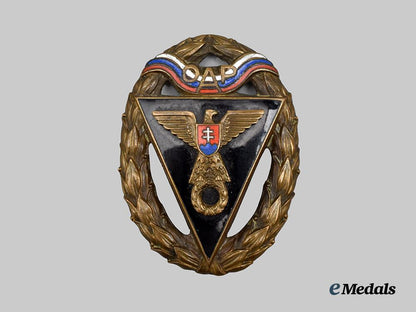 slovakia,_first_republic._an_army_racing_team_badge,_i_i_i_class___m_n_c8316