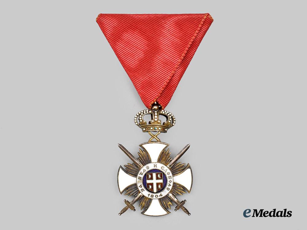 serbia,_kingdom._an_order_of_the_star_of_karageorg,_i_v_class_with_swords_to_zivan_g._mitrovic___m_n_c8454