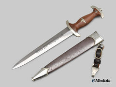 Germany, SA. A Model 1933 Service Dagger, SA-Gruppe Hessen, by J. P. Sauer & Sohn