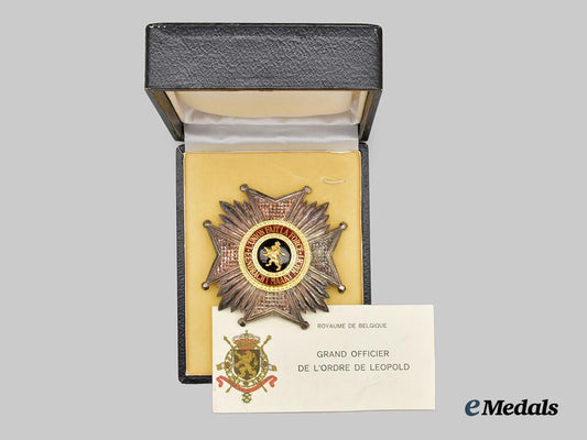 belgium,_kingdom._an_order_of_leopold,_grand_officer_breast_star,_by_de_greef,_in_case,_c.1950___m_n_c8581