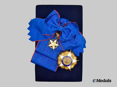 Chile, Republic. An Order of Merit, Grand Cross Set I. Class, Type V, c. 1950