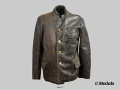 Germany, Kriegsmarine. A Leather Jacket for Engine and Mechanical Personnel