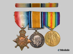 United Kingdom. A First War Medal Trio, Duke of Cambridge’s Own (Middlesex) Regiment