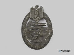 Germany, Wehrmacht. A Panzer Assault Badge, Bronze Grade, by Frank & Reif