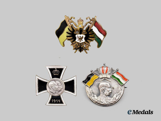 germany,_imperial._a_mixed_lot_of_first_world_war_patriotic_badges___m_n_c9036-(1)