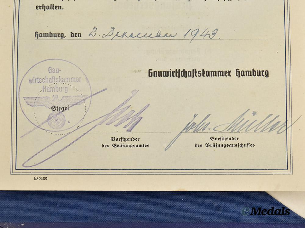 germany,_kriegsmarine._a_gebührnisbuch_and_documents_to_leo_lang,_youth_conscript_serving_in_naval_region_norway___m_n_c9062