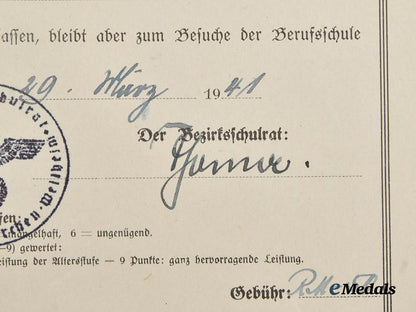 germany,_kriegsmarine._a_gebührnisbuch_and_documents_to_leo_lang,_youth_conscript_serving_in_naval_region_norway___m_n_c9081