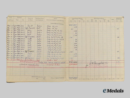 canada,_commonwealth._an_air_crew_europe&_logbook_group_to_flying_officer_hayes,_r_c_a_f,_lost_over_dusseldorf___m_n_c9090