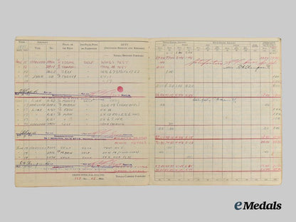 canada,_commonwealth._an_air_crew_europe&_logbook_group_to_flying_officer_hayes,_r_c_a_f,_lost_over_dusseldorf___m_n_c9094