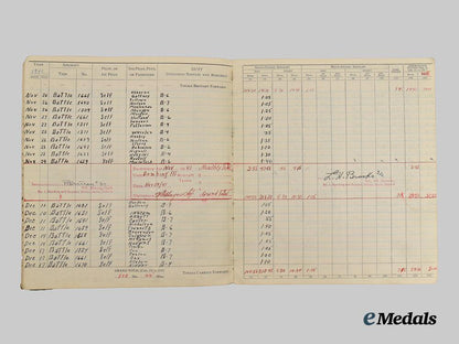 canada,_commonwealth._an_air_crew_europe&_logbook_group_to_flying_officer_hayes,_r_c_a_f,_lost_over_dusseldorf___m_n_c9095