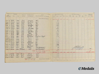 canada,_commonwealth._an_air_crew_europe&_logbook_group_to_flying_officer_hayes,_r_c_a_f,_lost_over_dusseldorf___m_n_c9099