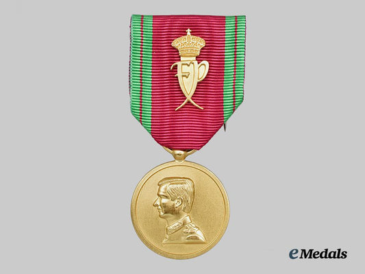 belgium,_kingdom._a_long_service_medal_for_royal_donation_services___m_n_c9106