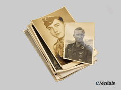 Germany, Luftwaffe. A Mixed Lot of Prewar and Wartime Portraits