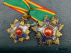 Egypt, Republic. An Order of the Republic, Grand Officers Set, by Bichay